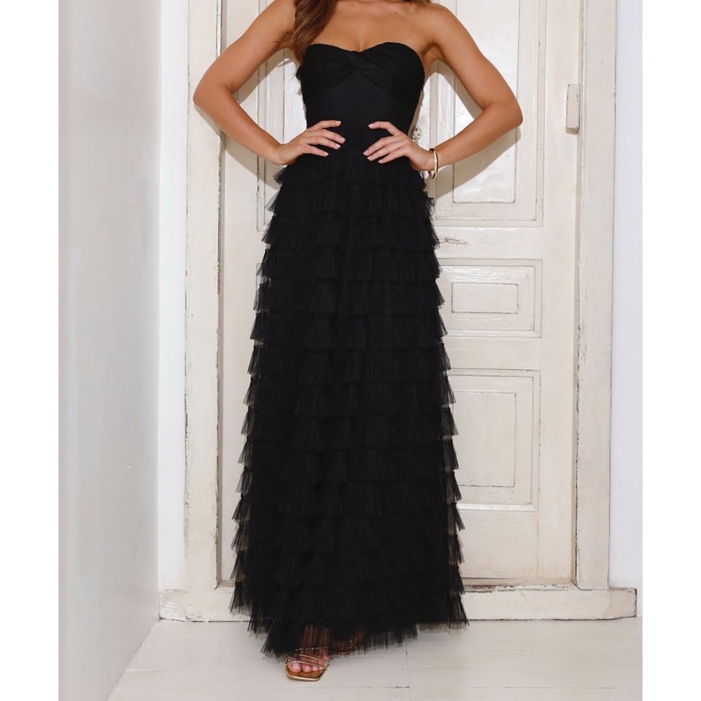 Black formal dress